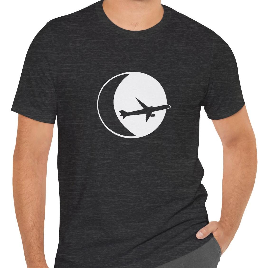 Night Flight - original artwork - aviation T-Shirt