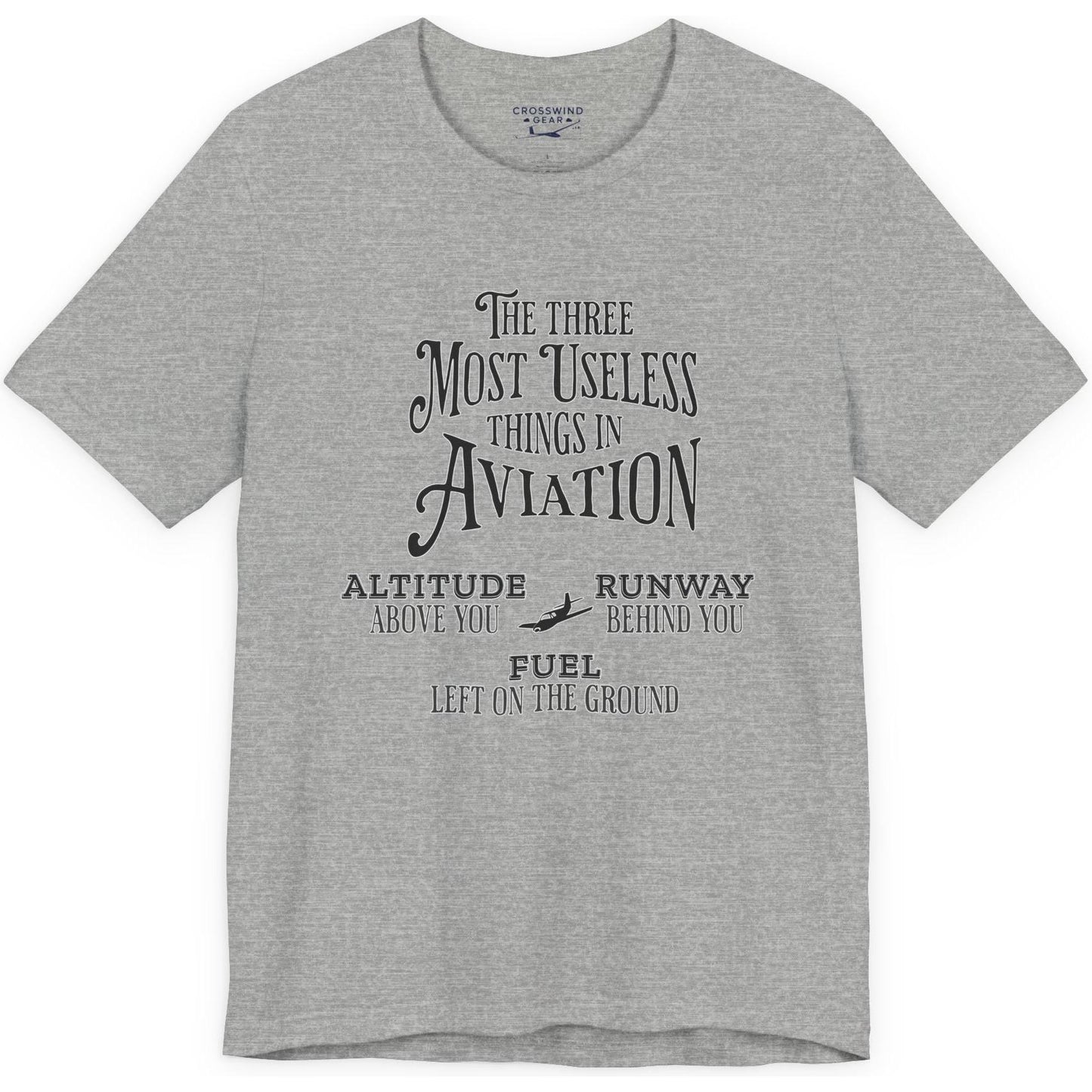 The Most Useless Things In Aviation - pilot's T-Shirt
