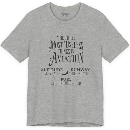 The Most Useless Things In Aviation - pilot's T-Shirt