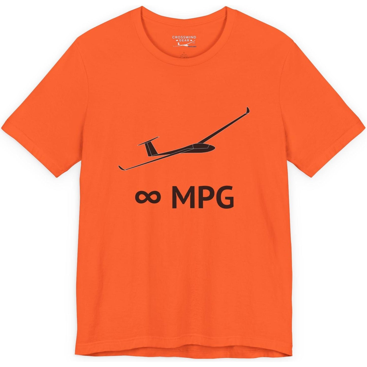 Infinity Miles Per Gallon – glider pilot's T-Shirt