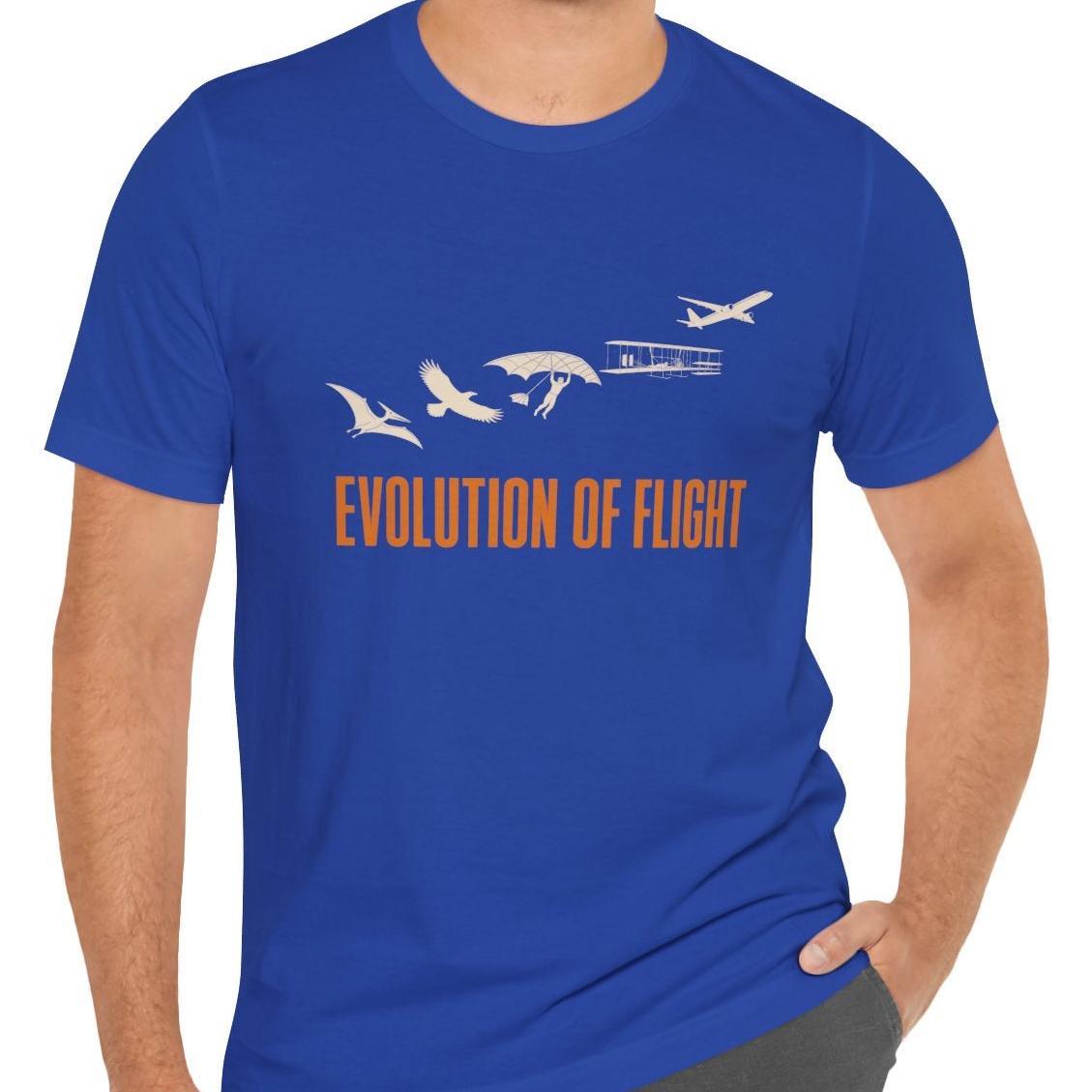Evolution of Flight - aviation fan's T-Shirt