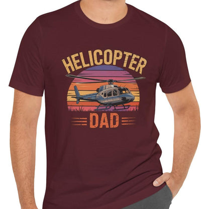 Helicopter Dad - dad pilot's T-Shirt
