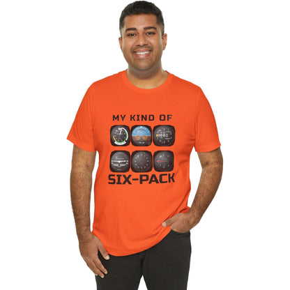 My Kind Of Six-Pack - aviation T-Shirt