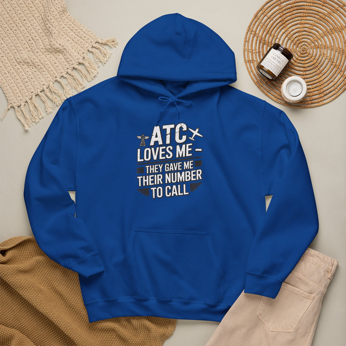 ATC Loves Me - They Gave Me Their Number to Call - pilot's hoodie