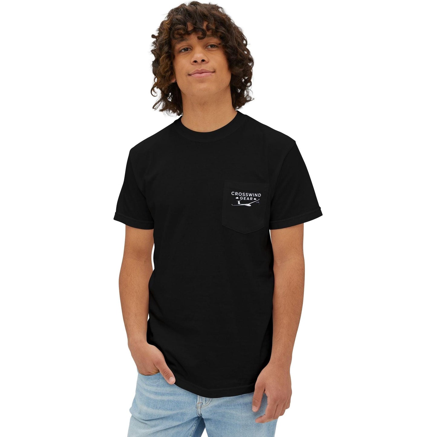 Crosswind Gear Essentials — Garment-Dyed Pocket Tee