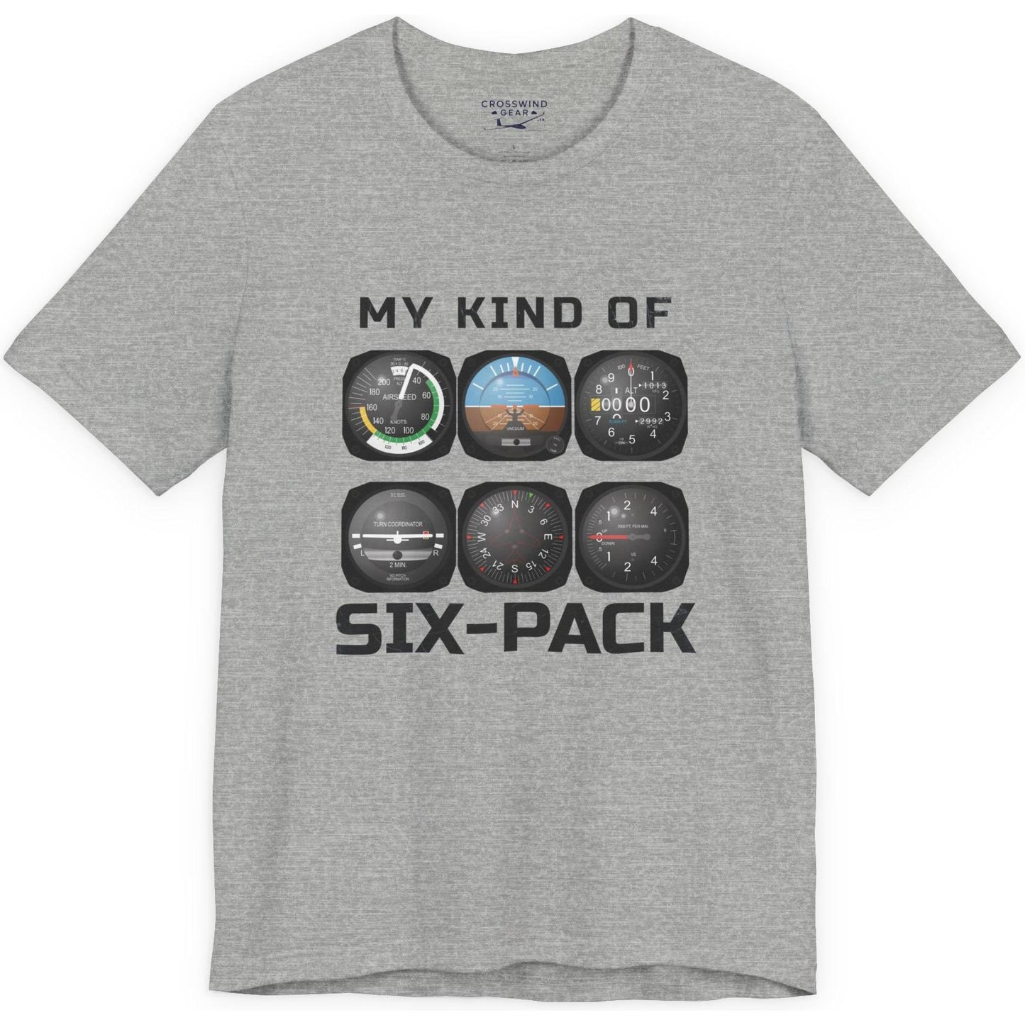 My Kind Of Six-Pack - aviation T-Shirt
