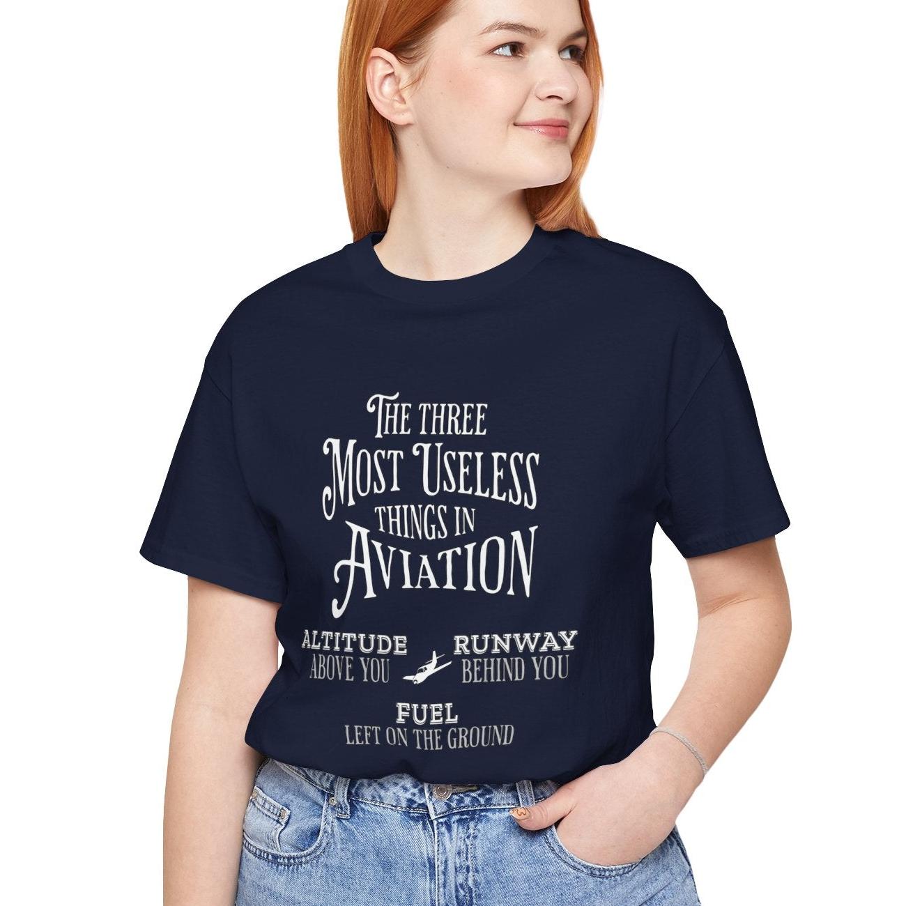 The Most Useless Things In Aviation - pilot's T-Shirt