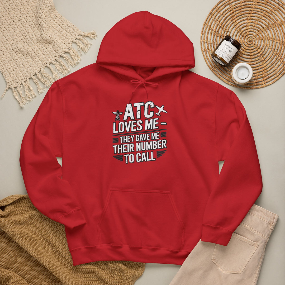 ATC Loves Me - They Gave Me Their Number to Call - pilot's hoodie