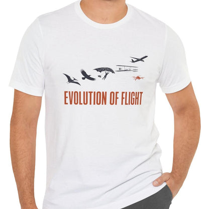 Evolution of Flight: Drone Edition - pilot's T-Shirt