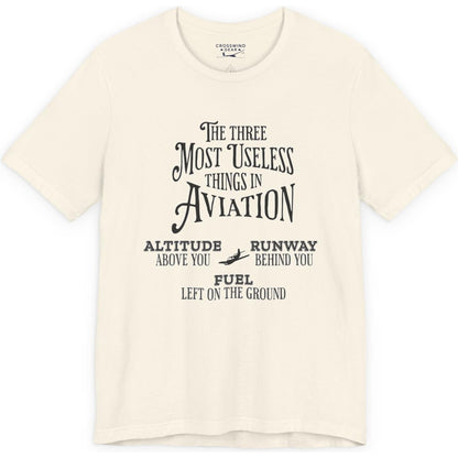 The Most Useless Things In Aviation - pilot's T-Shirt