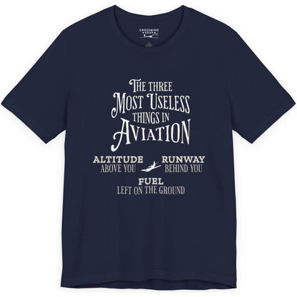 The Most Useless Things In Aviation - pilot's T-Shirt
