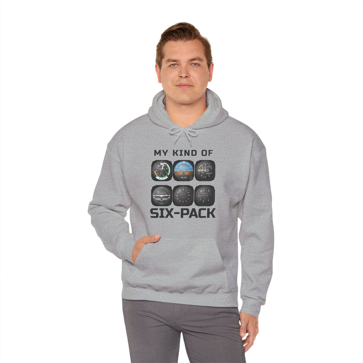 My Kind Of Six-Pack - aviation hoodie