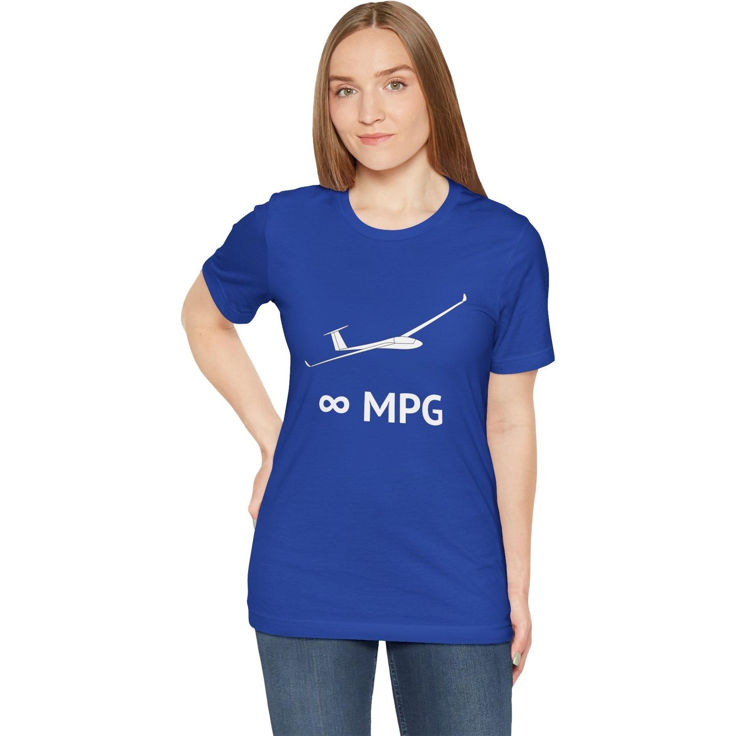 Infinity Miles Per Gallon – glider pilot's T-Shirt