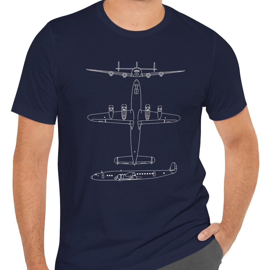 Super Connie - Classic Prop Airliner T-Shirt