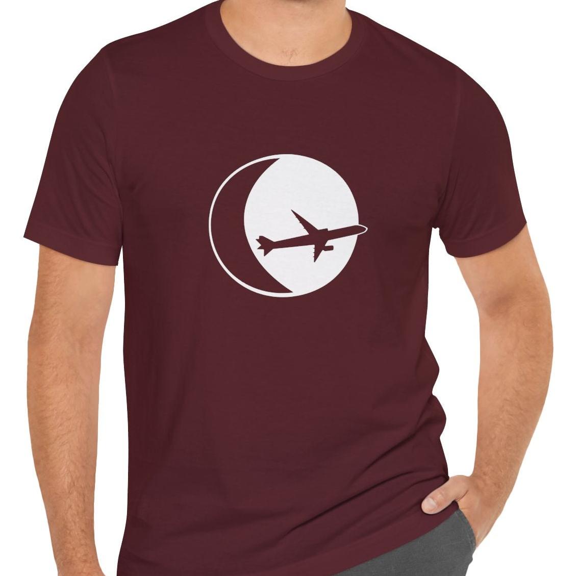 Night Flight - original artwork - aviation T-Shirt