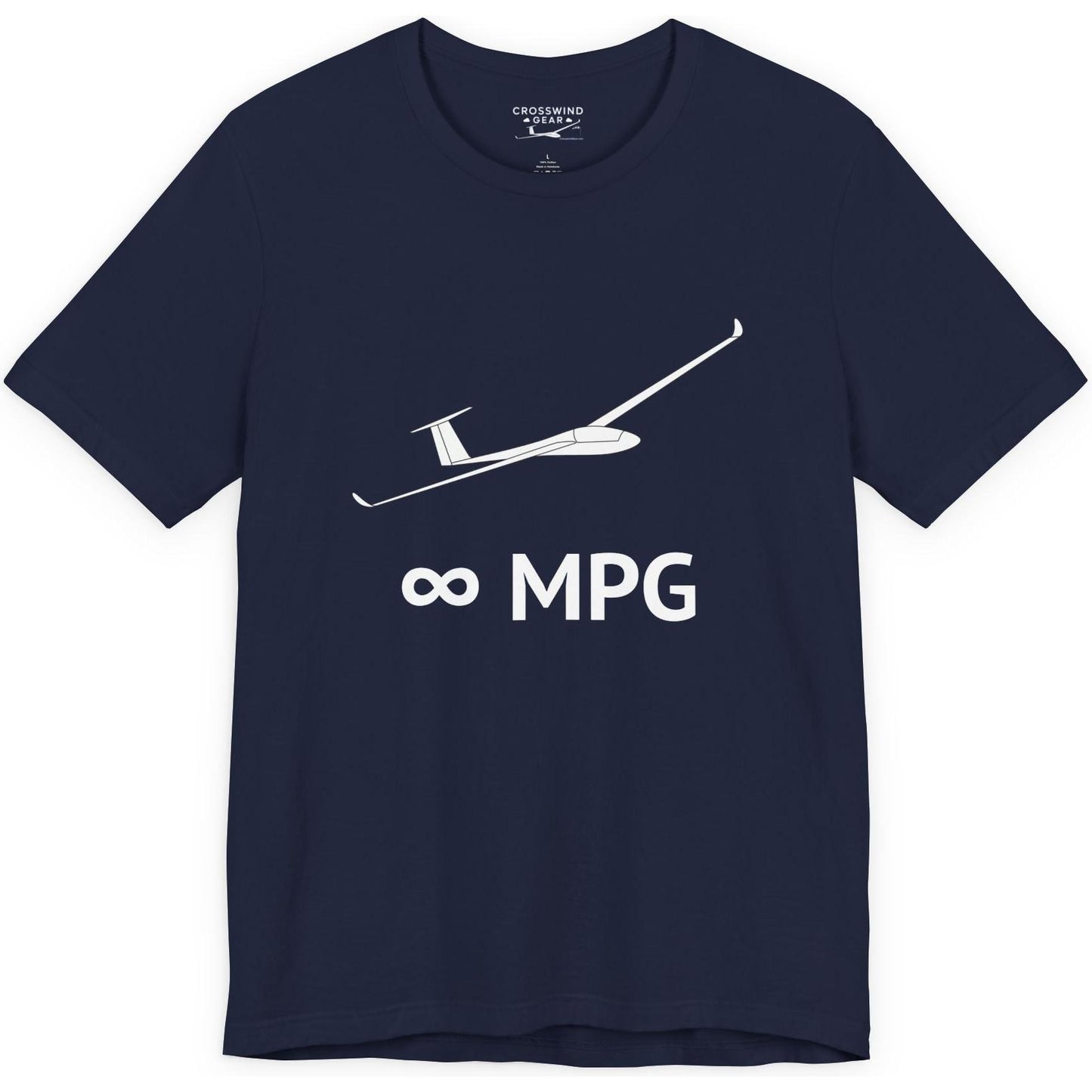 Infinity Miles Per Gallon – glider pilot's T-Shirt