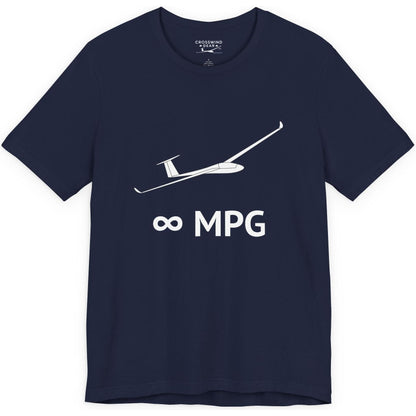 Infinity Miles Per Gallon – glider pilot's T-Shirt