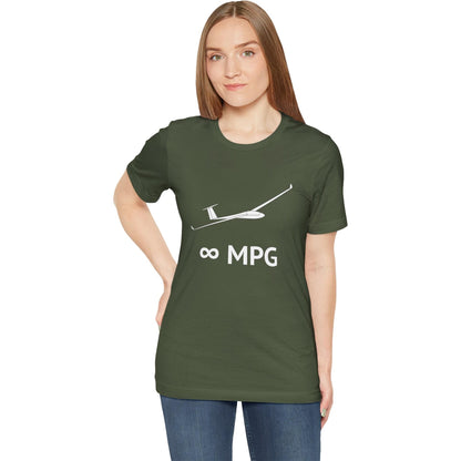Infinity Miles Per Gallon – glider pilot's T-Shirt