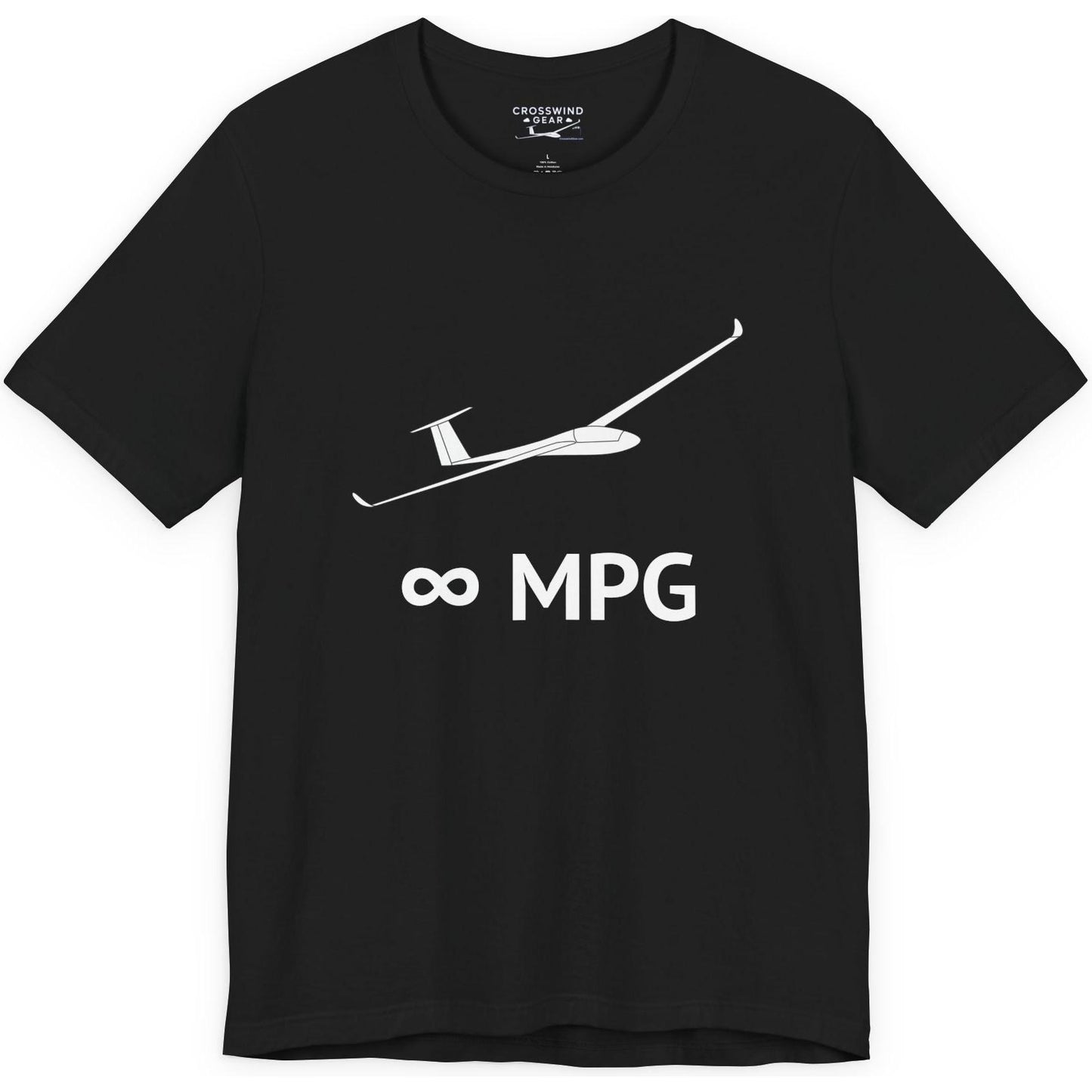 Infinity Miles Per Gallon – glider pilot's T-Shirt