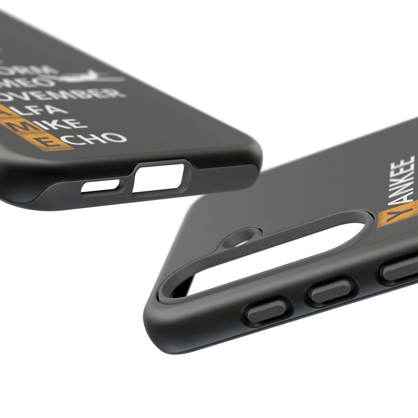 Your Name in NATO Phonetic Alphabet — Personalized Tough Phone Case for Aviators