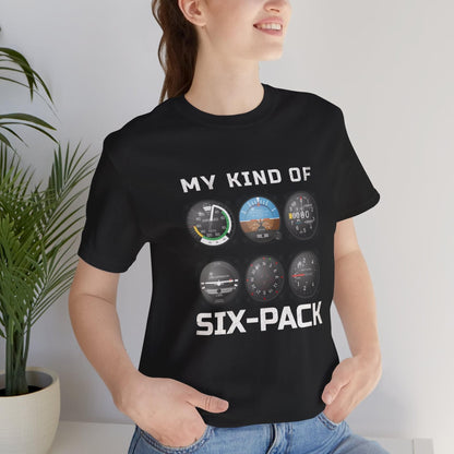 My Kind Of Six-Pack - aviation T-Shirt