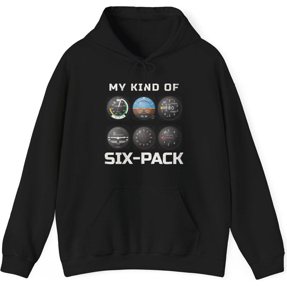 My Kind Of Six-Pack - aviation hoodie