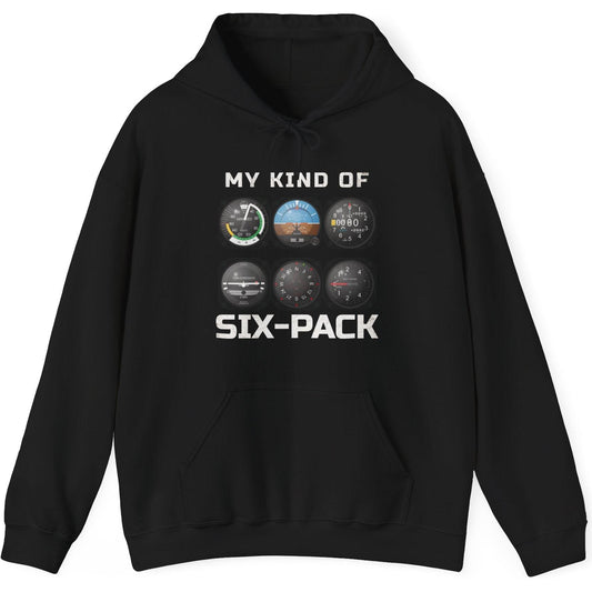 My Kind Of Six-Pack - aviation hoodie