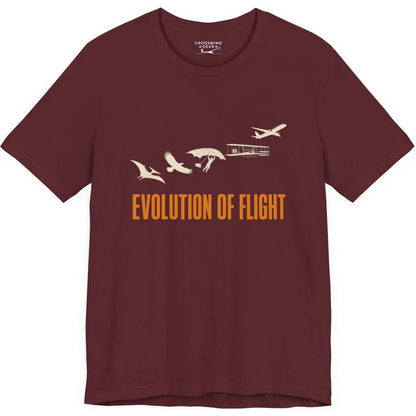 Evolution of Flight - aviation fan's T-Shirt