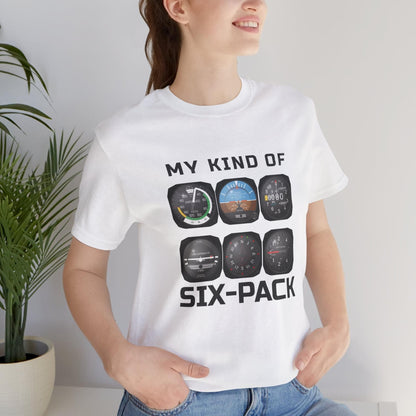 My Kind Of Six-Pack - aviation T-Shirt