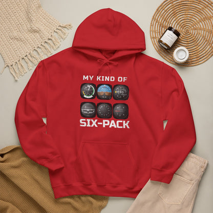 My Kind Of Six-Pack - aviation hoodie