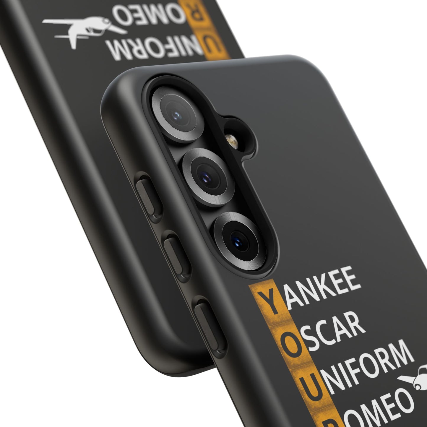 Your Name in NATO Phonetic Alphabet — Personalized Tough Phone Case for Aviators