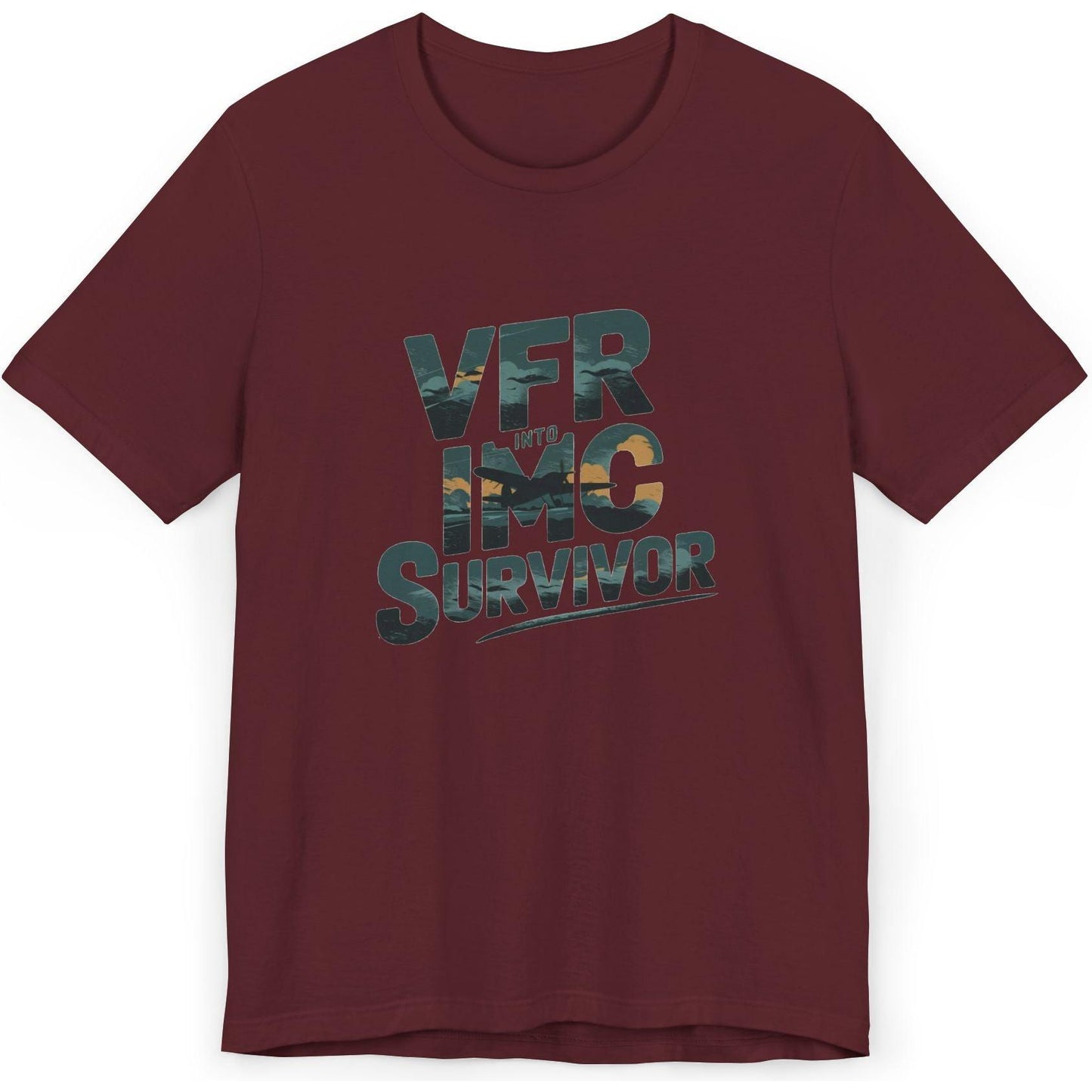 VFR into IMC survivor - pilot's T-Shirt