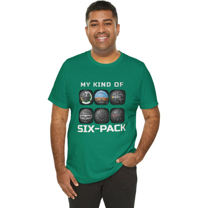 My Kind Of Six-Pack - aviation T-Shirt
