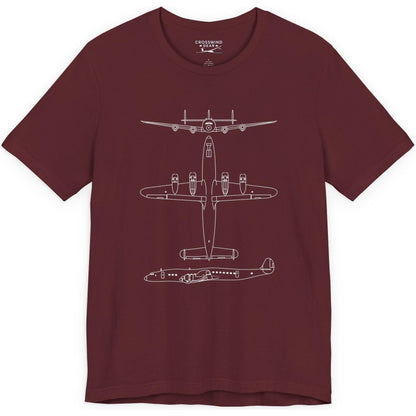 Super Connie - Classic Prop Airliner T-Shirt