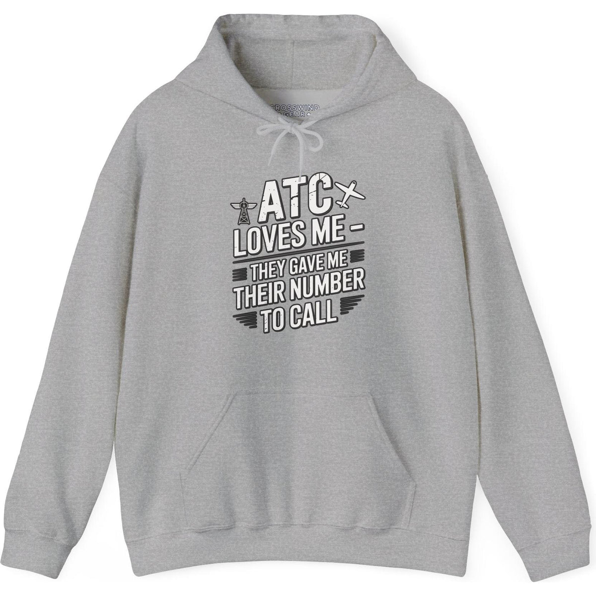 ATC Loves Me - They Gave Me Their Number to Call - pilot's hoodie