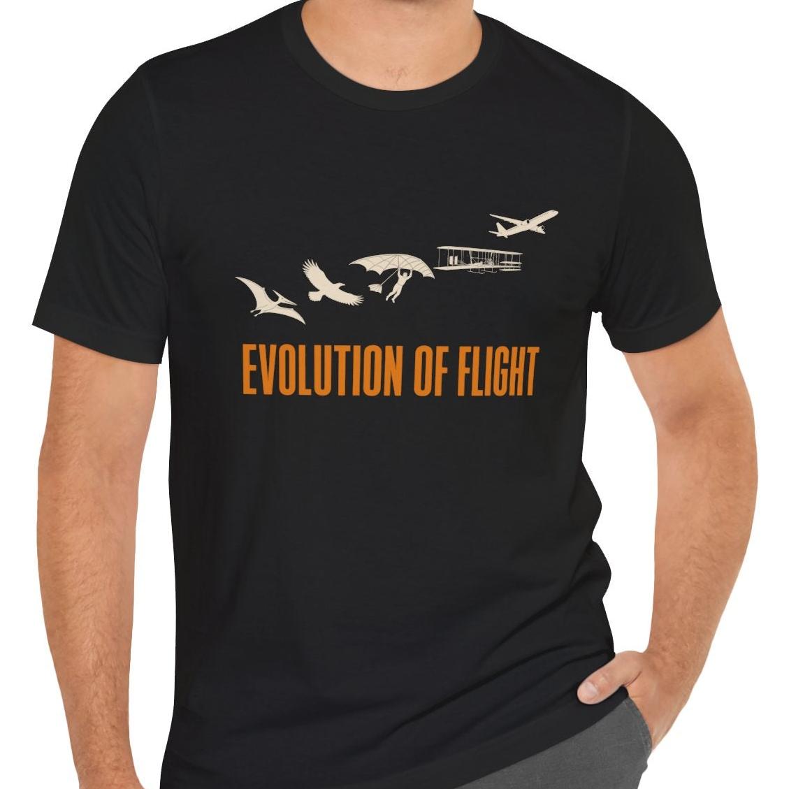 Evolution of Flight - aviation fan's T-Shirt