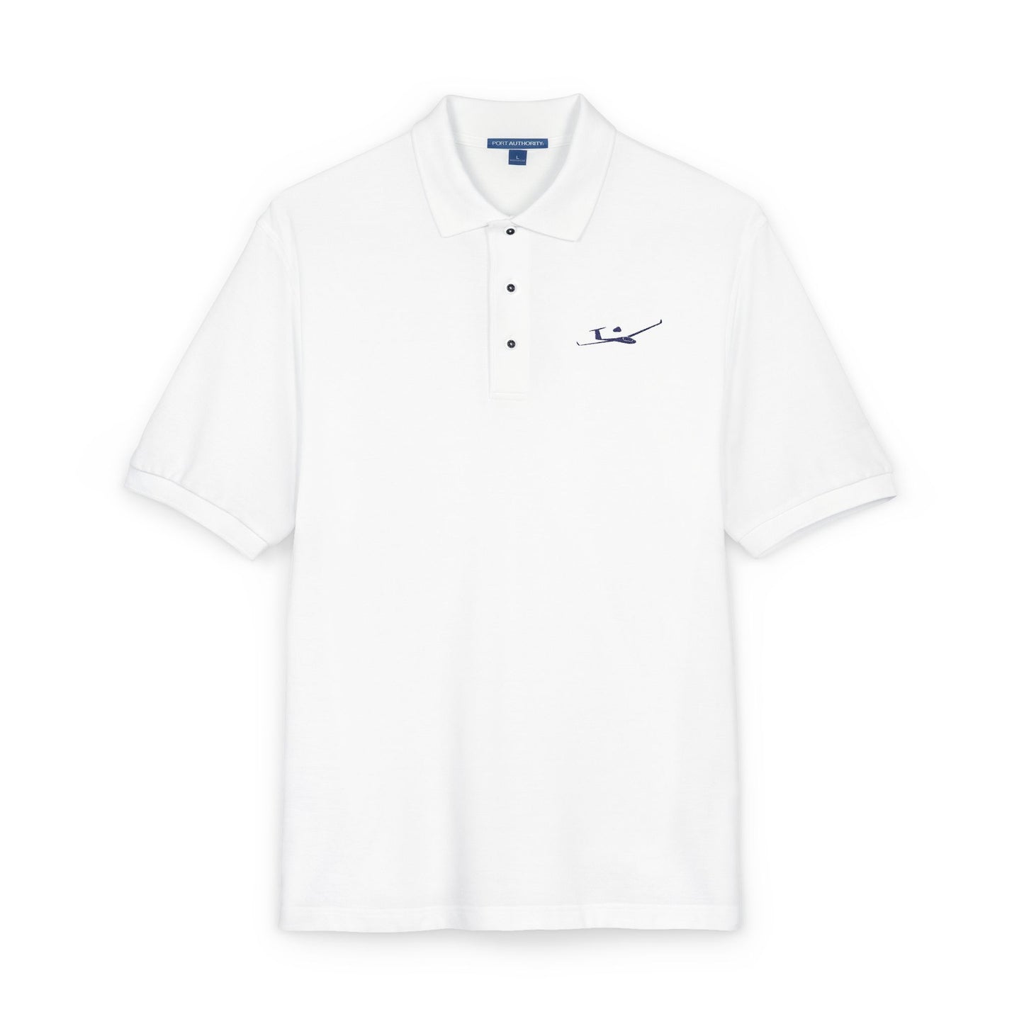 Crosswind Gear Essentials — Embroidered Pilot Polo (light colors)