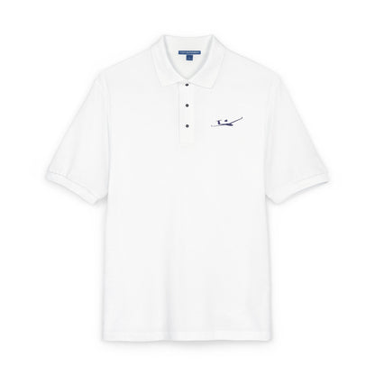 Crosswind Gear Essentials — Embroidered Pilot Polo (light colors)