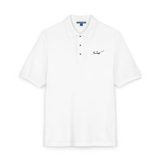 Crosswind Gear Essentials — Embroidered Pilot Polo (light colors)