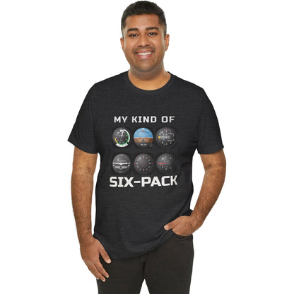 My Kind Of Six-Pack - aviation T-Shirt