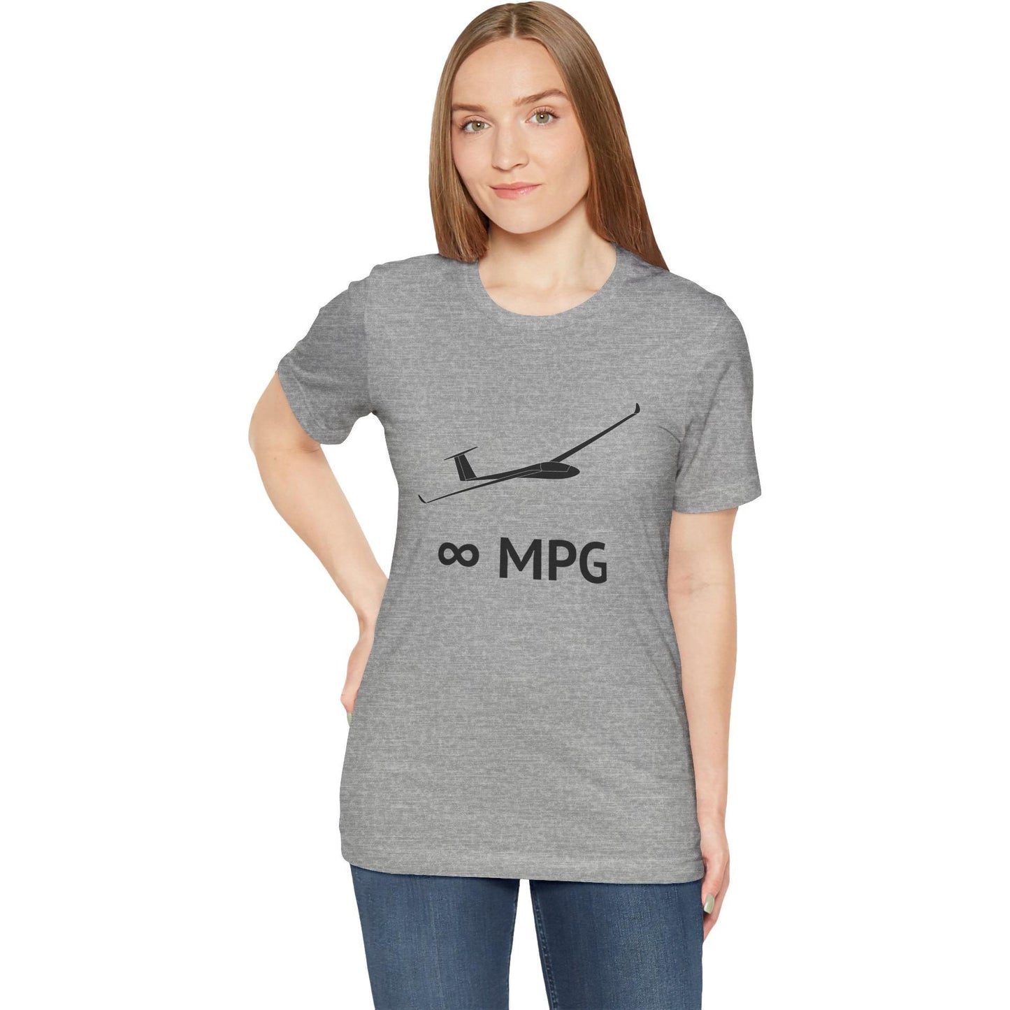 Infinity Miles Per Gallon – glider pilot's T-Shirt