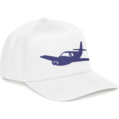Single-Prop Airplane Silhouette - Embroidered Aviation Cap