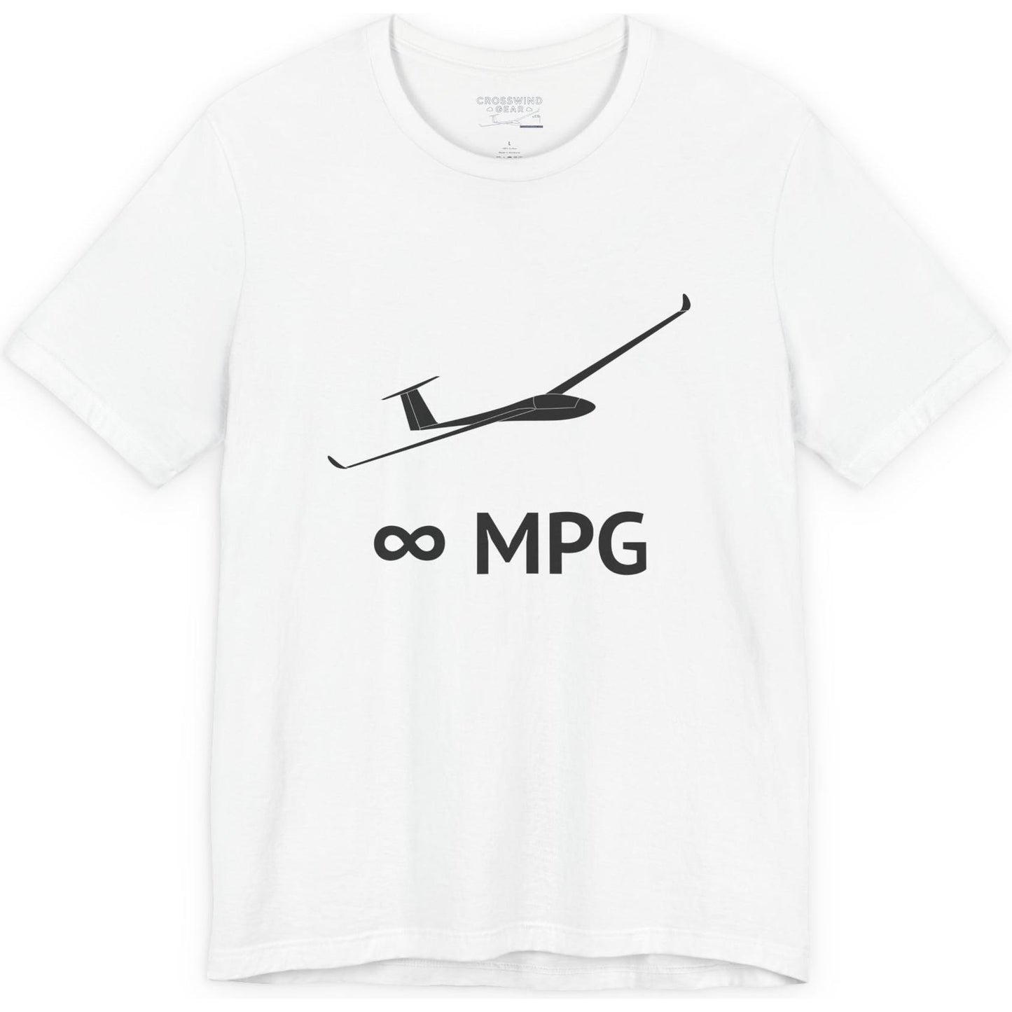 Infinity Miles Per Gallon – glider pilot's T-Shirt