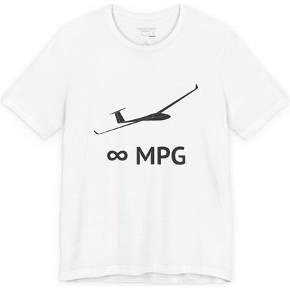 Infinity Miles Per Gallon – glider pilot's T-Shirt