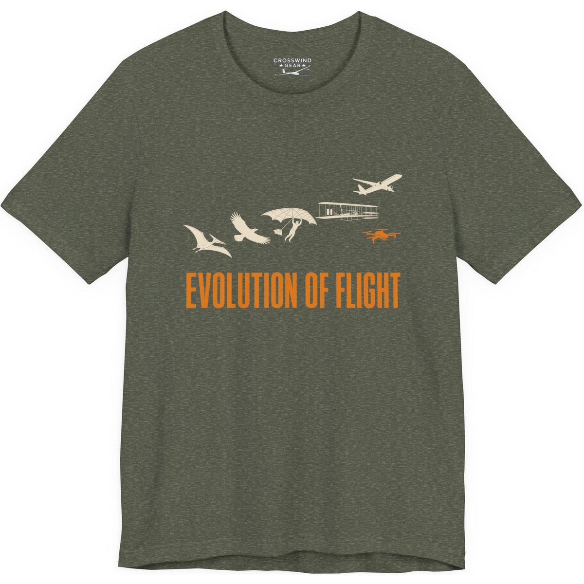 Evolution of Flight: Drone Edition - pilot's T-Shirt