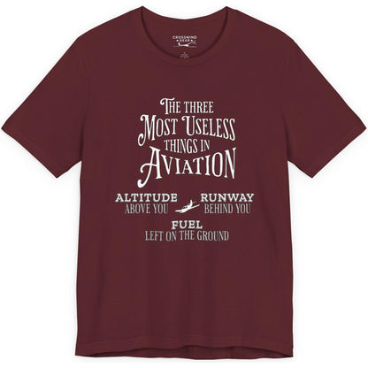 The Most Useless Things In Aviation - pilot's T-Shirt