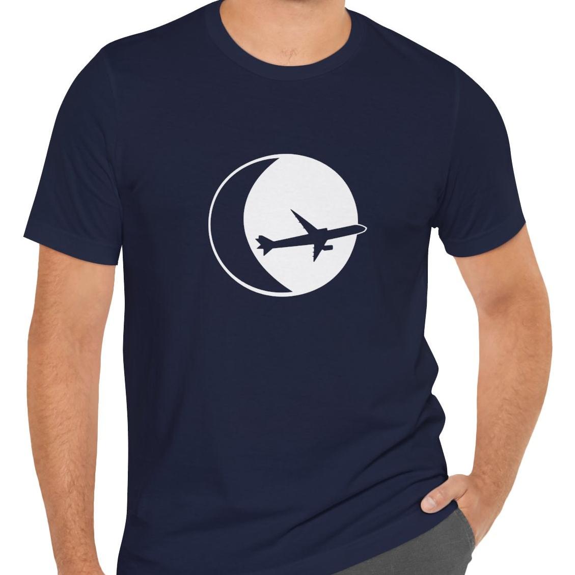 Night Flight - original artwork - aviation T-Shirt