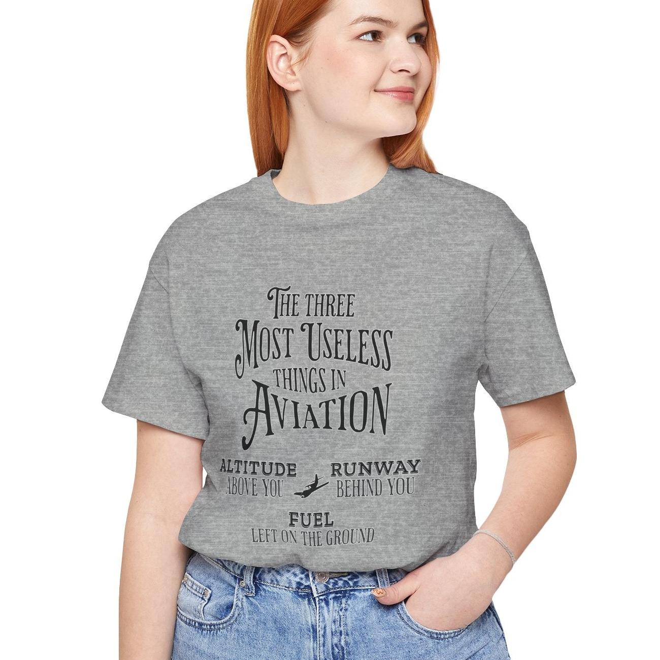 The Most Useless Things In Aviation - pilot's T-Shirt