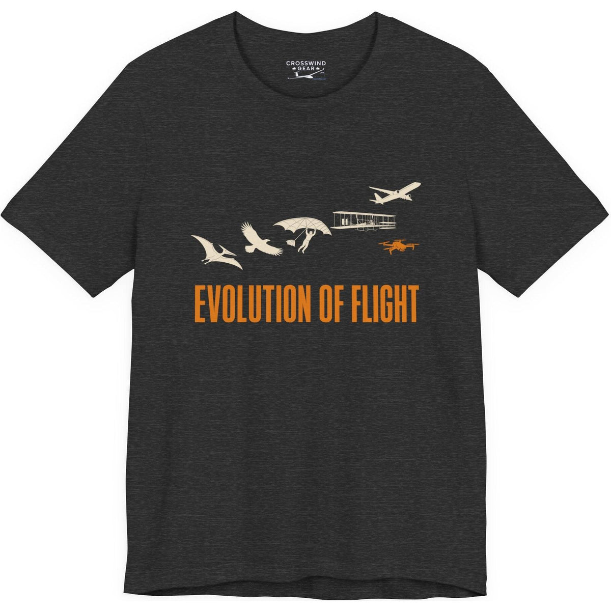 Evolution of Flight: Drone Edition - pilot's T-Shirt