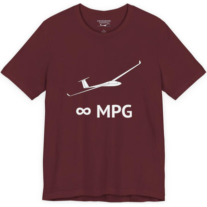 Infinity Miles Per Gallon – glider pilot's T-Shirt